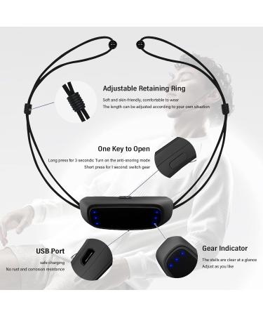 Smart Electric Anti-Snoring Device for Comfortable, Adjustable Snore-Free Nights - Buy Online on GoSupps.com