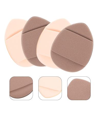 FRCOLOR Mini Powder Puff Set - 4 Soft Makeup Sponges for Foundation Concealer & Eyeshadow - Ideal for Flawless Blending - Buy Online on GoSupps.com