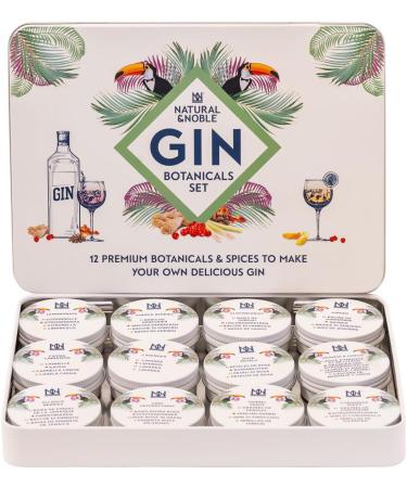 Coffret cadeau Plantes et infusions pour le gin Ensemble de 12 plantes et pices raffin es pour le gin. - Buy Online on GoSupps.com