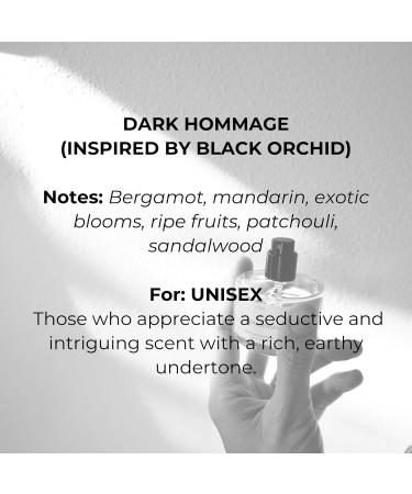 L'OIL FRAGRANCE DARK HOMMAGE TOMM F.ORD BLACK ORCHID EDP 30ml | Valentines Day Gift for Her - Seductive Bergamot Jasmine & Amber | Exotic Long-Lasting Perfume for Women - Buy Online on GoSupps.com