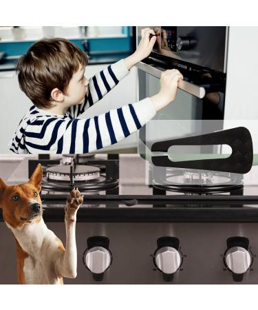 6 Pack Cuttable Gas Stove Knob Covers Locks - Baby-Proof Your Gas Cooktop with Easy-to-Use & Heat Resistant Locks - Buy Online on GoSupps.com