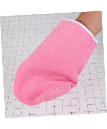 FRCOLOR Practical Wax Heat Cover 10 Sets Leather Horn Boots Mittens Polyester Lining Work Manicure Tools Moisturizing Hand Gloves - Buy Online on GoSupps.com