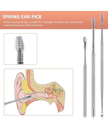 Stainless Steel Ear Wax Removal Kit - Thorough Earwax Remover (13pcs) - Buy Online on GoSupps.com