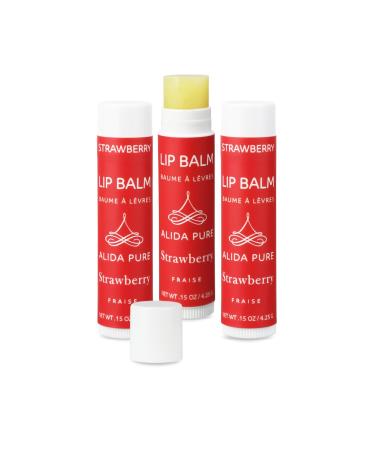ALIDA PURE Cherry Lip Balm Collection Blackberry Pomegranate Lip Balm Collection Strawberry Lip Balm Collection Bundle - Buy Online on GoSupps.com