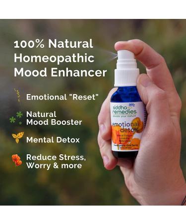 Emotional Detox Homeopathic Spray | 100% Natural Remedy for Melancholy & Mental Fatigue - Buy Online on GoSupps.com