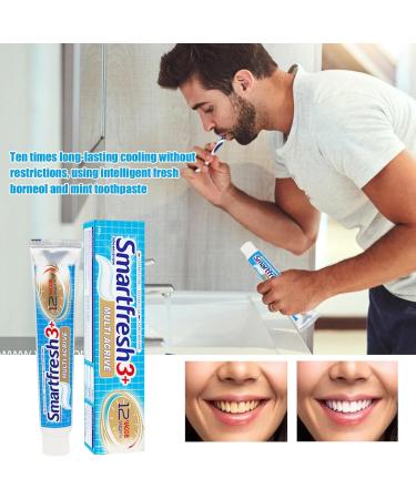  Jildouf Toothpaste for sensitive teeth freshens bad breath - Whitening toothpaste for daily protection 3.7 oz for sensitive teeth hardens and Jildouf - Buy Online on GoSupps.com