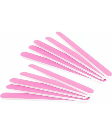 20 Professional Nail File Emery Boards Manicure Double Sided 280 320 Grit Pink - Buy Online on GoSupps.com