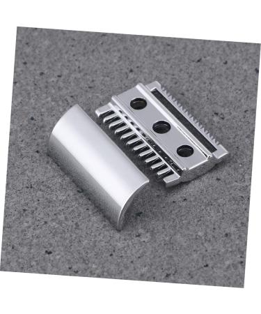 Beavorty Men's Electric Razor Replacement Head - Durable Metal Shaving Parts & Solid Wood Bracket for Optimal Shaving Experience - Buy Online on GoSupps.com