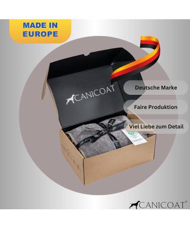 Buy CANICOAT Dog Bathrobe Lavari 100% Cotton Oeko-TEX Certified Size 8 Light Grey | International Shipping Available - Buy Online on GoSupps.com