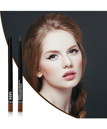 Generic Eyeliner Gel Pen | Colored Eyeliner Pens | Eye Shadow Pencils Automatic Rotation Eyeliner Pen Multifunctional Eyeliner Pencil Waterproof Eyeliner Gel Pen for Women Girls Brown - Buy Online on GoSupps.com