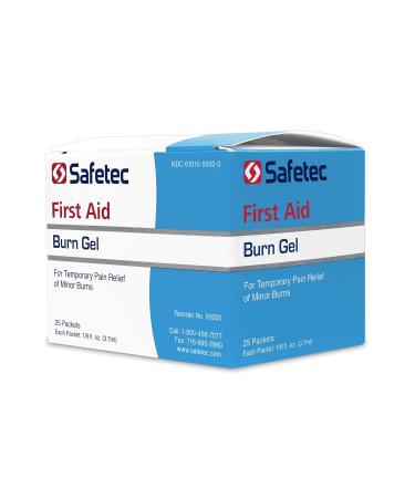 Buy Safetec Burn Gel 0.125 oz Pouch - 25 ct Box | Fast International Shipping - Buy Online on GoSupps.com
