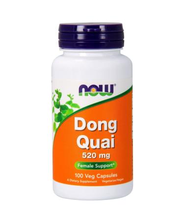 Now Foods Dong Quai 520 mg 100 Veg Capsules - Buy Online on GoSupps.com