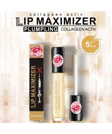 PICKX Vitamin E Lip Plumping Serum Lip Plumper Lip Plumping Serum Lip Hyaluronic Instant Lip Filler for Moisturize Eliminate Dryness Wrinkles Enhances Plump Gloss (1PC) - Buy Online on GoSupps.com