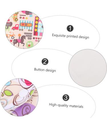 Healifty 15 Pcs Organic Washable Sanitary Pads | Reusable Cloth Menstrual Pads & Nursing Pads Assorted Colors | Bamboo Incontinence Pads for Women | Eco-Friendly Ladies Panties Liner - Pack of 1 - Buy Online on GoSupps.com