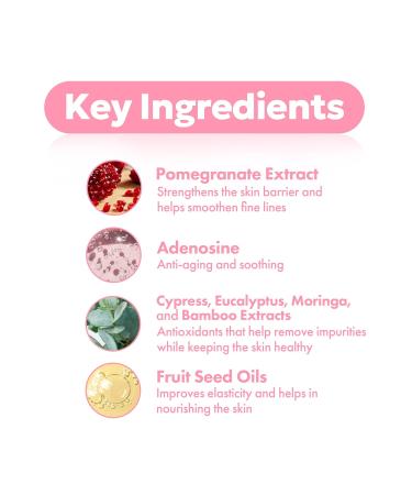 FRUDIA Pomegranate Nutri-Moisturizing Facial Cleanser (4.9 oz) Gentle Daily Korean Face Wash w/Adenosine & Pomegranate Extract | Korean Face Cleansing Foam for Hydration & Elasticity - Buy Online on GoSupps.com