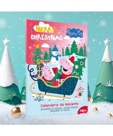 dekora - Peppa Pig Advent Calendar - With 24 chocolates - Total 50 g - Milk chocolate - Natural colorings - Special N - Buy Online on GoSupps.com