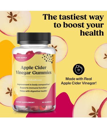 ColonBroom GLP-1 Weight Management Supplement for Women & Men (60 Capsules) & Apple Cider Vinegar Gummies for Women (60 Gummies) - Supports Gut Health Metabolic Wellness & Appetite Regulation - Buy Online on GoSupps.com
