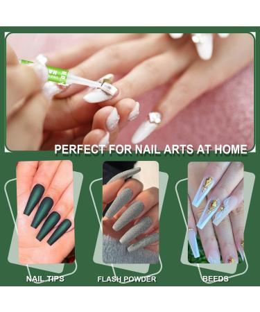 Infilila Professional Nail Glue for Acrylic Nails - Long Lasting & Strong Adhesive - 12PCS 0.07oz/Pcs - Buy Online on GoSupps.com