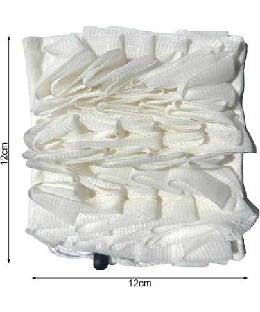 LiFann Leeffa 2-in-1 Soft Loofah & Washcloth - Exfoliating Bath Sponge for Smooth Skin | Gently Scrubs Dead Skin Perfect Shower Scrubber - Buy Online on GoSupps.com