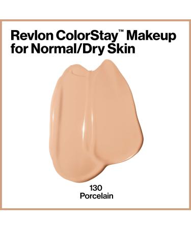Revlon ColorStay Makeup SPF 20 1.0 oz - Pack of 2, Porcelain - Medium-Full Coverage, Natural Finish, Oil Free - Buy Online on GoSupps.com