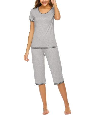 UNibelle Maternity Nursing Tank Top | Sleeveless Double Layer Pregnancy Shirt | Light Grey | S-XXL - Buy Online on GoSupps.com