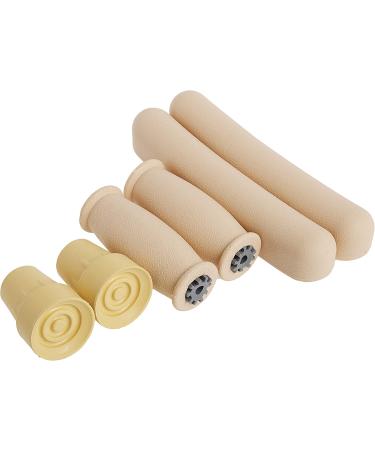 Drive Medical Crutch Accessory Replacement Kit - Tan| Buy Online Now - Buy Online on GoSupps.com