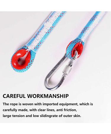 Pahion 12mm Static Climbing Rope - 10m to 200m for Indoor/Outdoor Use | Durable Ice Climbing & Rescue Equipment | Fire Protection | Yellow - Buy Online on GoSupps.com