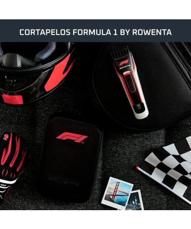Rowenta TN524M Trimmer F1 Advancer JP21 - Black-Red | Best International Shipping & Grooming Tools - Buy Online on GoSupps.com