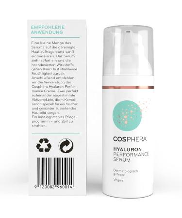 Cosphera Hyaluron Performance Serum 50 ml - Buy Online on GoSupps.com