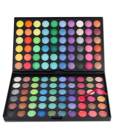Pure Vie Professional Hightlight Eyeshadow Palette Makeup Contouring Kit - 120 Colors Highly Pigmented Shiny Shimmer Natural Cosmetic Eye Shadows Pallet Powder Palette 2