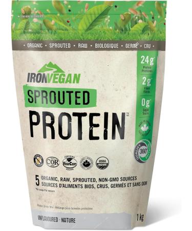 Sprouted Protein Unflavoured 1kg | Vegan plant-based organic gluten-free Beige & Athlete's Blend Protein Powder Chocolate Flavour 1 kg - Buy Online on GoSupps.com