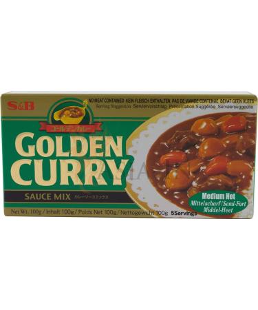 S and B Golden Curry Sauce Mix 100g