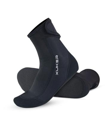 XUKER Beach Volleyball Socks, Sand Proof Quick Dry Neoprene Lycra Water Socks for Outdoor Activities Water Sports Beach Socks Large