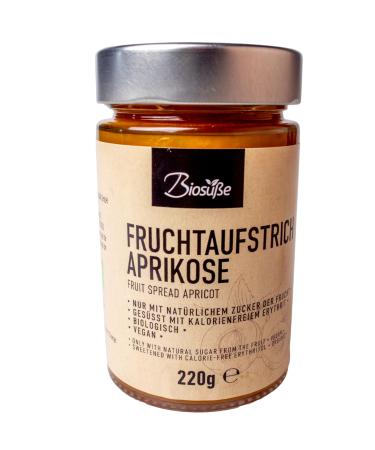 kalorienfreie Biosuße Bios ße Organic apricot pie jar 225 g