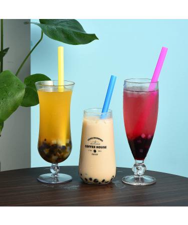 ALINK 100 Extra Large 12mm Wide Boba Straws - 1/2 X 8 1/2 Long Smoothie Straws - Buy Online on GoSupps.com