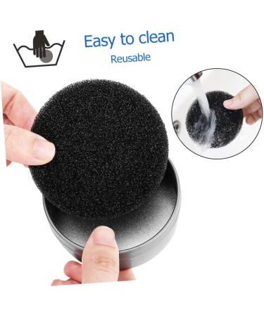 Ipetboom 1 Set Makeup Sponge Tools Makeup Brush Cleaner Sponge Eyeshadow Brush Cleaner Color Removal Cleaner Sponge Dry Sponges Quick Cleaner Sponge The Lazy Activated Carbon Sponge Make up - Buy Online on GoSupps.com