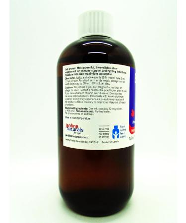 Premium Ionic Silver 32 ppm (250 mL / 8oz) 250 ml (Pack of 1) - Buy Online on GoSupps.com