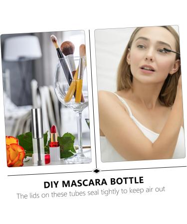 Beatifufu 12pcs Mascara Tube Eyelash Wand Eyelash Cream Tube Eyelashes Kit Lengthening Mascara Clear Plastic - Buy Online on GoSupps.com