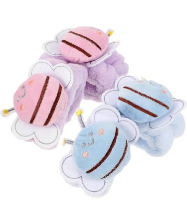FOMIYES 20 Pcs Face Wash Wristband Elastic Hair Ties Face Washing Wristbands Elastic Hair Bands Elastic Headband Home Supply Towel Wristbands for Washing Face Wash Arm Spa Flannel Armband - Buy Online on GoSupps.com