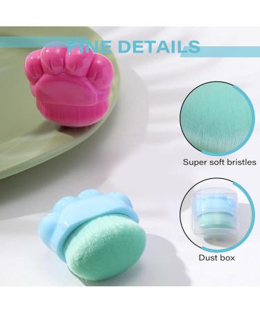 2 Packs Kids Sunscreen Applicator Brush Soft Bristle Cute Paw Sunscreen Brush with Case No Absorb Loition Sun Lotion Traceless Applicator Even Apply Baby Sunscreen Applicator - Buy Online on GoSupps.com
