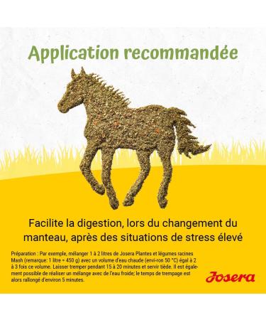 JOSERA Mash Plants & Vegetables 15 kg | Premium Horse Food | Flax Seed and Mineral Mash | Grain Free | Reduced Sugar and Starch Content | 15kg Bag - Buy Online on GoSupps.com