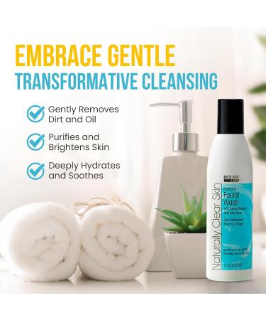 Botanical Facial Cleanser - Ultra Gentle Anti-Aging Face Wash with Alpha-Bioplex & Aloe Vera for Deep Hydration | 6 oz - Buy Online on GoSupps.com