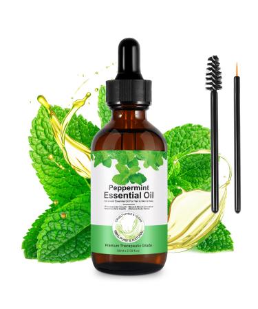 Peppermint Essential Oil Natural Peppermint Oil for Cleaning Aromatherapy DIY Soap & Diffuser