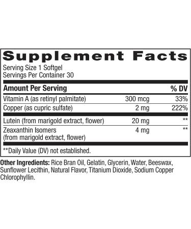OLLY Ultra Strength Blue Light Eye Supplement - 30 Softgels - Buy Online on GoSupps.com