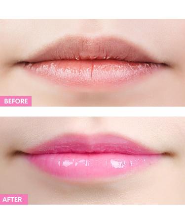 SBHEANGBA Moisturizing Lip Oil No-Sticky Gloss Tinted Balm Care Long Lasting Clear Liquid Lipsticks Plump Glow Oil For Dry Lip's Hydrating And Nourishing Pink Pack of 1 - Buy Online on GoSupps.com