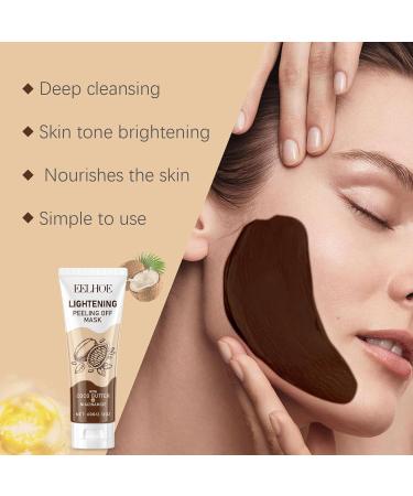 Niacinamide Peel Off Face Masks - Face Masks Beauty - Face Masks Skincare fpr Women - Hydrating Face Mask for Deep Cleaning - Face Peel Mask with Cocoa Seed Butter - Buy Online on GoSupps.com