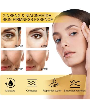 Ginseng Polypeptide Anti-Ageing Essence Ksndurn Ginseng Anti Wrinkle Serum Anti Aging Serum for Face - Reduce Fine Lines & Wrinkles Hydrate & Moisturise (100ML) - Buy Online on GoSupps.com