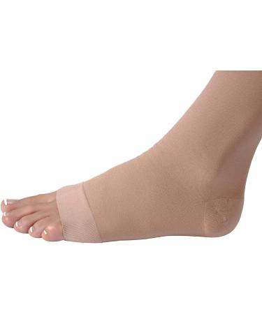 Jobst Relief Pantyhose - Extra Firm Compression 30-40mmHg M - Beige Open-Toe | International Shipping Available - Buy Online on GoSupps.com