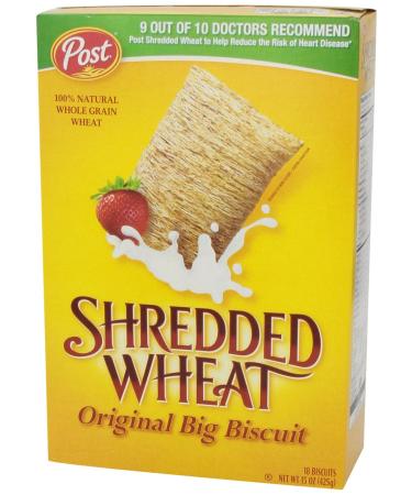 15 oz Shredded Wheat Cereal: Crunchy and Nutritious Breakfast Option - Buy Online on GoSupps.com