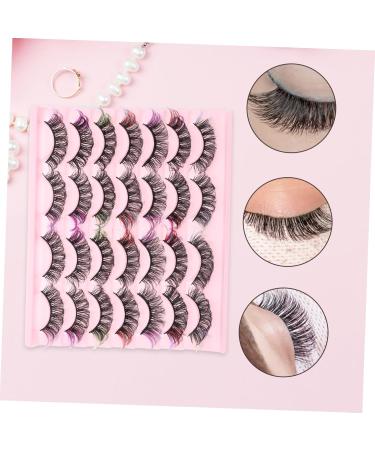 FOMIYES 14 Pairs Fake Eyelashes False Lashes Curl Lash Extensions Colored Lash Extensions Lash Extensions Clusters False Lash Extensions Fake Lashes Imitation Extend Cosplay - Buy Online on GoSupps.com